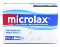 Microlax Sorbitol Citrate Et Laurilsulfoacetate De Sodium S Rect En Récipient Unidose 12récip-unidoses-can/5ml à Moirans